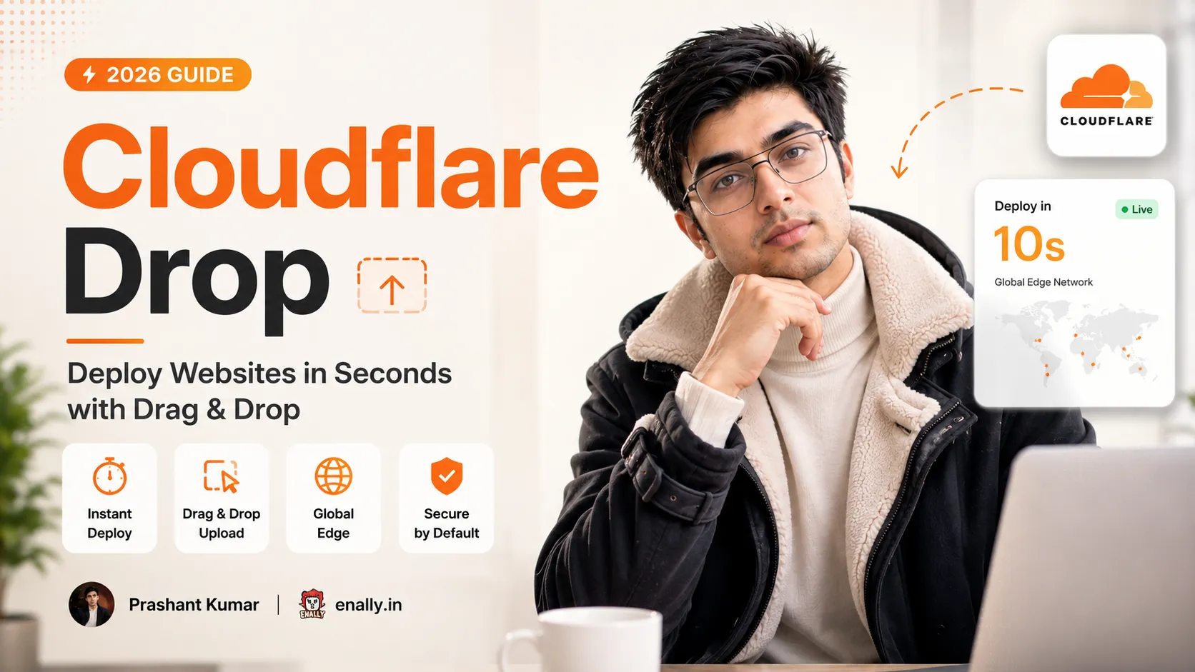 Cloudflare Drop Explained (2026): How to Instantly Deploy Websites with Drag and Drop